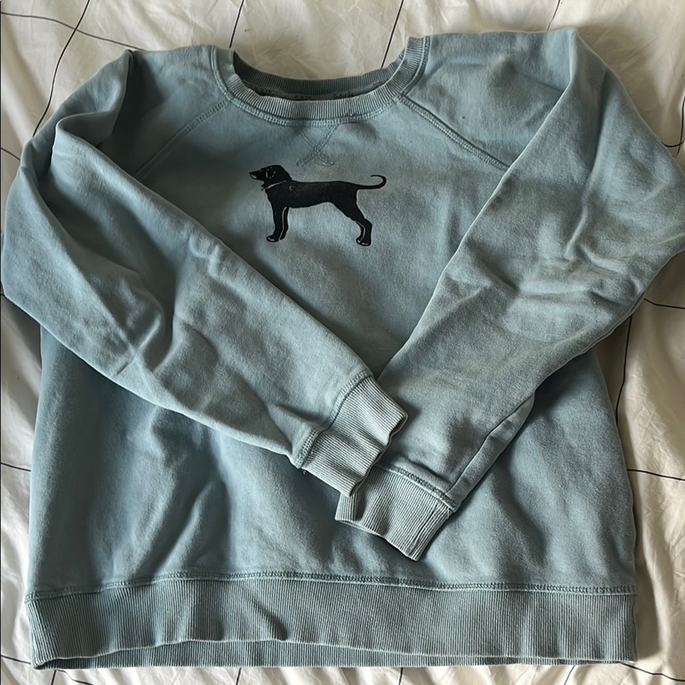 The Black Dog Blue Crewneck